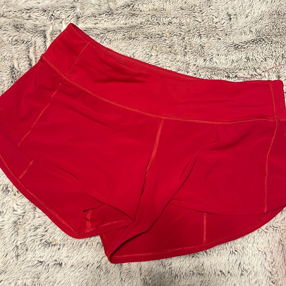 Lululemon Speed up short- 2.5 Like new
